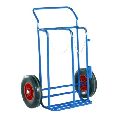 Cina Carrello del carro armato di propano della ruota di Fab Oxygen Acetylene Cart 2 del metallo in vendita