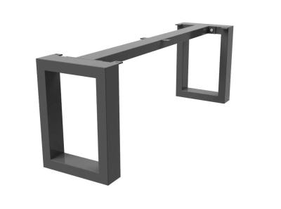 China RECTANGLE SHAPED STEEL BENCH LEGS WITH TOP SUPPORT BAR for sale