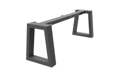 China TRAPEZIUM SHAPED BENCH LEGS WITH TOP SUPPORT BAR for sale