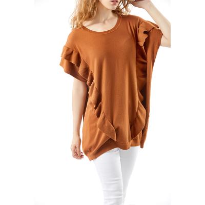 China Lady Sweaters Loose Butterfly 2020 Breathable Cashmere Knitted Sleeve Winter Casual Sweater for sale