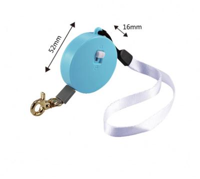 China Custom Nylon Pet Puppy Leash CWW Mini Dog Rope Retractor Eco-Friendly Adjustable Dog Leash for sale