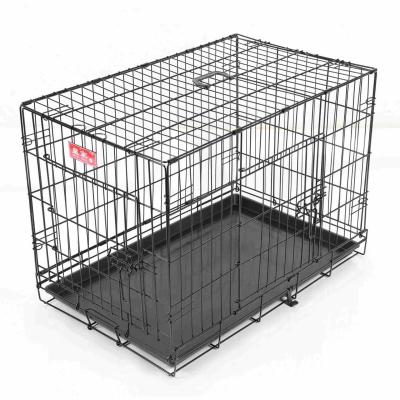 China CWW Kennel Viable Dog Cage Foldable Stackable Portable Metal 48