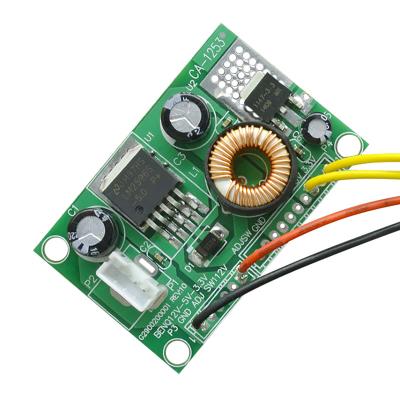 China CA-1253 12V a 5V a 3.3V LCD Power Supply Board Módulo de conversão de tensão com fio DC-DC Step-Down Power Supply Module à venda