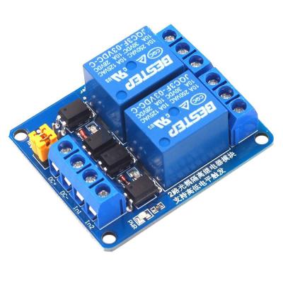 China van het de Controlerelais van 3.3V 5V 12V 24V Module 2 Kanaal Dubbele Optokoppeling Te koop