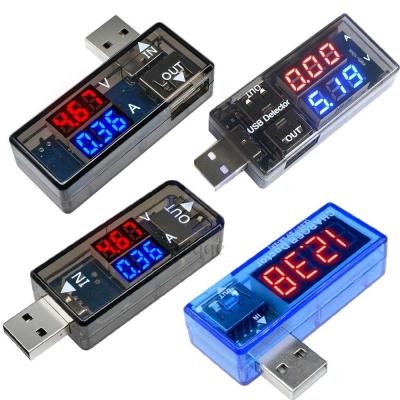 China Ladend Testdetector Digitale Ampèremetervoltmeter Dubbele USB-poort Te koop