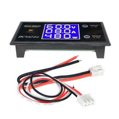 China LCD de Digitale Ampèremeter gelijkstroom 0-100V 10A 1000W van de Wattmetervoltmeter Te koop