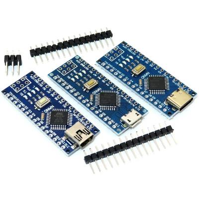 China Mini / Tipo-C / Micro USB Nano 3.0 Micro Controller Board Atmega328 MU/Atmega328 AU à venda