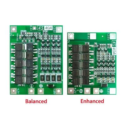 China 4S 40A Li-Ionen-Batterielader Lipo-Zellmodul PCB BMS Schutzbrett für Bohrmotor 12,6 V mit Balance zu verkaufen