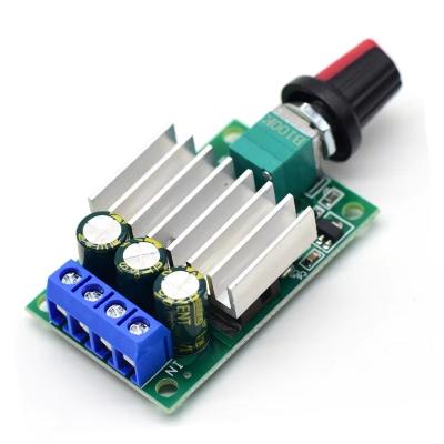 China CA-110AS 12V/24V 10A PWM DC Motor velocidad de control de gobernador sin paso LED regulador de potencia regulador de tensión módulo en venta