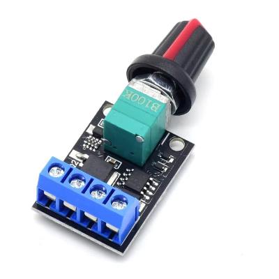 China CA-110A 5V/12V 10A PWM Controlador de velocidad del motor de CC Regulador de velocidad sin pasos Gobernador de potencia de atenuador LED Placas de conductores de motor en venta