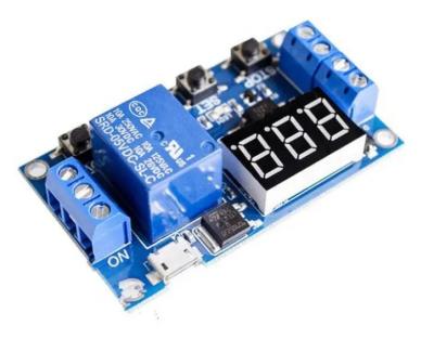 China Sealed 12V Digital LED Display On/Off Timer Relay Switch Board for PCB Manufacturing for sale