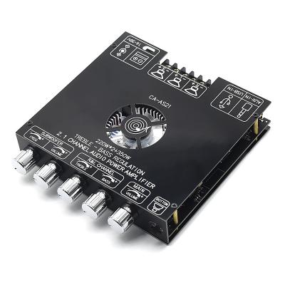 China CA-AS21 2.1 Channel BT Subwoofer Amplifier Audio Board 2*220W+350W 12-24V AMP for sale