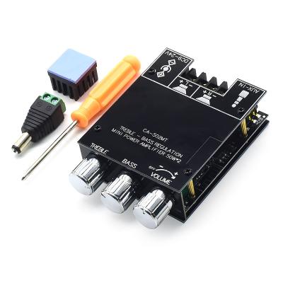 China CA-502MT 5.0 BT Digital Audio Amplifier Board 2*50W 12-24V AMP Module for sale