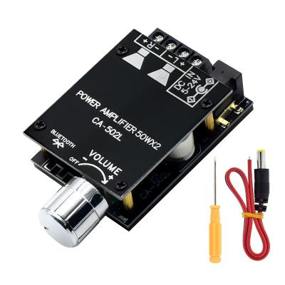 China CA-502L MINI 5.0 Wireless Audio Digital Power Amplifier Board 50Wx2 bt Amp Amplificador for sale