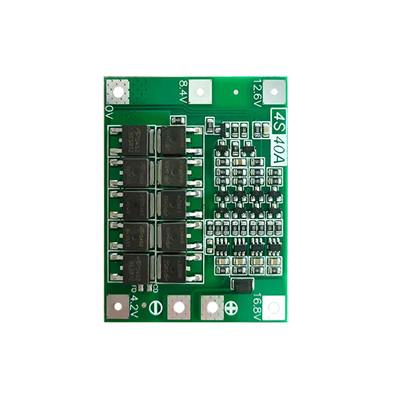 China CA-4S-40A Li-Ion Battery Charger Lipo Cell Module PCB BMS Protection Board For Drill Motor 12.6V With Balance for sale