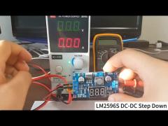 LM2596S LED Voltmeter Power Supply Module With Digital Display