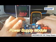 Lm2596S Led Voltmeter Power Supply Module With Digital Display