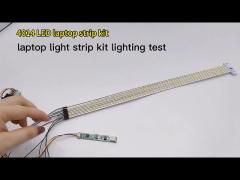 9.6V LED Backlight Strip Laptop Led Strip 10.4 Inch - 19 Inch Adjustable Brightness