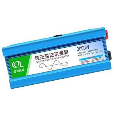 China Professional Manufacturer High Frequency 3KW Pure Sine Wave Off Grid Home Appliance Solar Power Inverter 492x303x129mm for sale