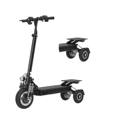 China EU unisex single occasion 800w folding e scooter 3 ruedas 3 wheel motorcycles adult scooter off road todo terreno electric scooter for sale