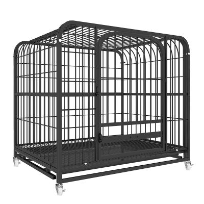 China Breathable Manufacturers Wholesale Custom Multi - Size Welding Metal Pet Cage Dog Cage for sale