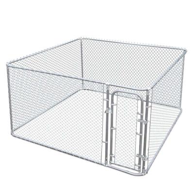 China New Fashion Simple Design Metal Kennel Dog Cage Breathable High Quality Hot Sale Outdoor Metal Dog Cage for sale