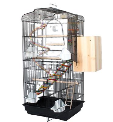 China New Hot-selling High Quality Breathable Fashion Simple Design Birdcage Wire Large Durable Bird Cage for sale