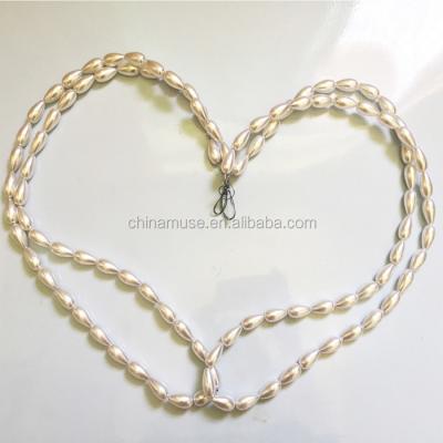 China Jewelry Quality 12*24mm Korea Round White Plastic Loose Water Drop Beads ABS Teardrop Drop Beads With Holes for sale