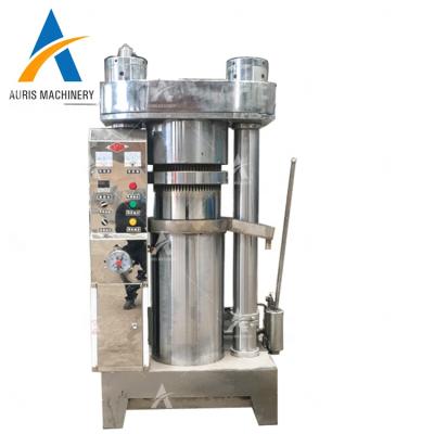 China Food Industry Canopy Almonds Oil Press Hydraulic Oil Press Machine High Productive Cold Oil Expelling for sale