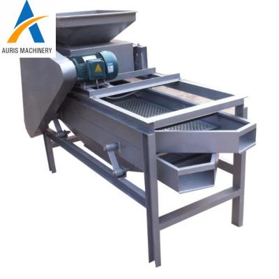 China Almond Apricot Hazelnut Shelling Machine Walnut Almond Shell Crusher Separator Machine Walnut Shell Crushed for sale