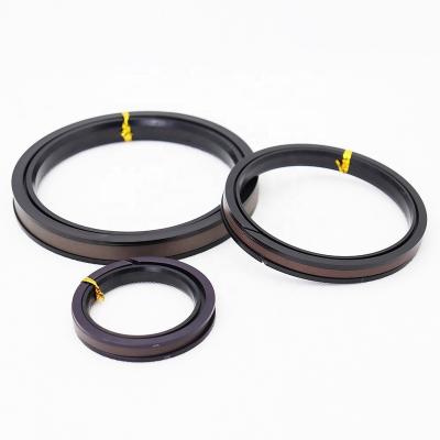 China Hot Selling Oil-resistant Bronze Seal Group Spg Spga Spgo Spgw For Hydraulic Cylinder Piston Seals for sale