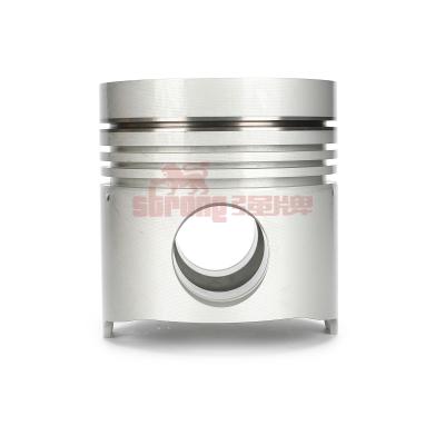 China Strong machinery engine brand piston F17D-L 8 cylinder 137mm diesel engine piston 13216-2050L OEM build 13216-2050L tinned Alfin for auto car truck for sale