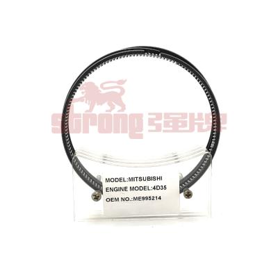 China Strong machinery engine piston ring set 4 set 4D35 cylinder 4561cc 4D35 diesel engine piston ring OEM Build ME995214 for car auto truck for sale