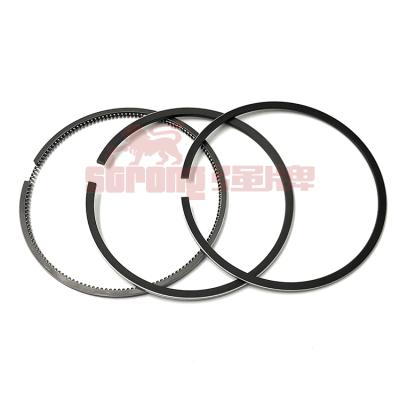 China Build Strong Machinery Engine Piston Ring Set Excavator Bulldozer Truck 102mm S6K 6 Cylinder Diesel Engine Piston Ring Set 5I-7538 OEM For Sale for sale