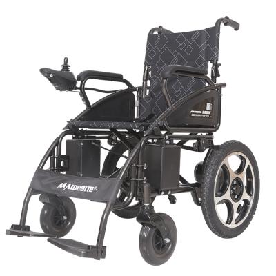 China 2019 Hot Sale Folding Disabled Power Electric Heavy Duty Wheelchair 1030*650*960mm for sale