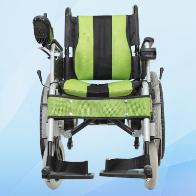 China Quality Steel Elderly Care Medical Folding Portable Lightweight Aluminum Electric Wheelchair for sale