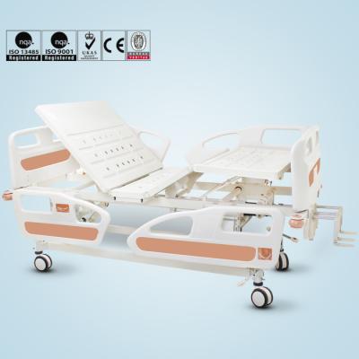 China Multifunction Medical Hospital Bed Elder Care 3 Crank Manual Hospital Bed for sale