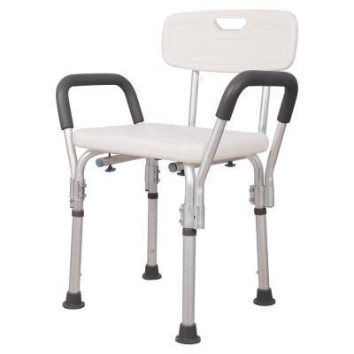 China Professional Shower Commode Chair Medical Equipment Manufacturer Adjustable Height Shower Chair for sale