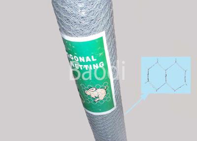 China Acero de carbono hexagonal galvanizado electro de la malla de alambre del pollo para la cerca de las aves de corral en venta