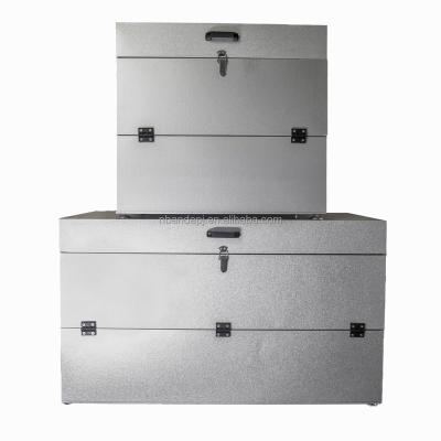 China Yard Folding Outdoor Metal Box OEM Sundries Folding Storage Cabinet for sale