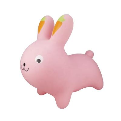 China Toy Toddlers Inflatable Inflatable Ride On Cute Animal Toys Rabbit Hopper Jumping Bouncer for sale