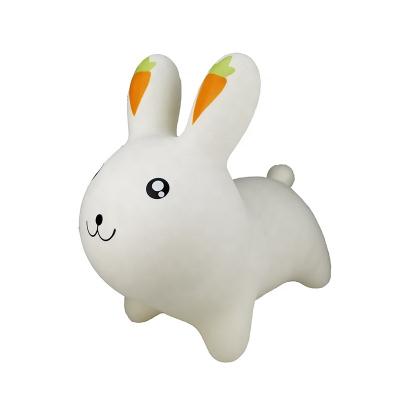 China Inflatable Toy Kids Inflatable Ride on Jumping Animal Toys Bouncing Rabbit Hopper for sale