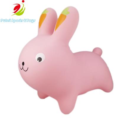 China Toy Factory Direct Selling Bunny Jumping Animal Pink Style Ride On The New for sale