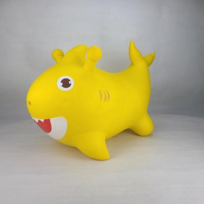 China 2022 New Design Top Outdoor Inflatable Kids Toys Inflatable Toy Shark Bouncy Animal Hopper for sale