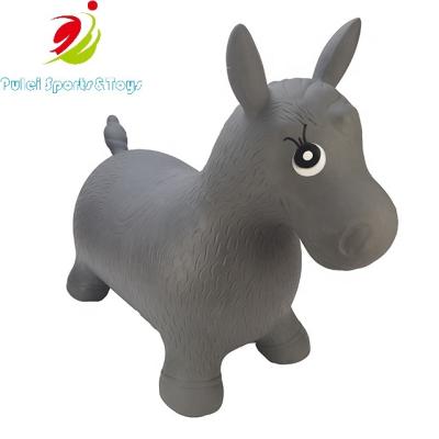 China Inflatable Toy Inflatable Animals Horse Hopper Bouncy Ride On The Jump For Three Years Old for sale