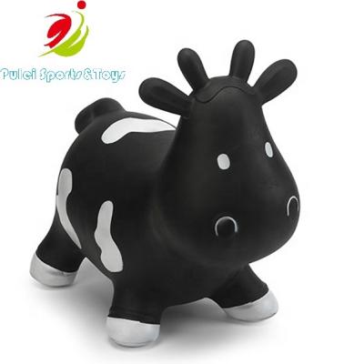 China Toy Wholesale Inflatable Inflatable Bouncing Animal Hopper Bouncy Children Jumping Milk Cow for sale