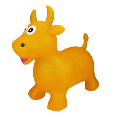 China Toy Children Play Inflatable Inflatable Animal Toys Inflatable Ride On Bull Toys Kids Ride On Outdoor for sale