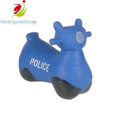 China Inflatable Toy Kids Inflatable PVC Ride On Scooter Jumping Animal Toy for sale