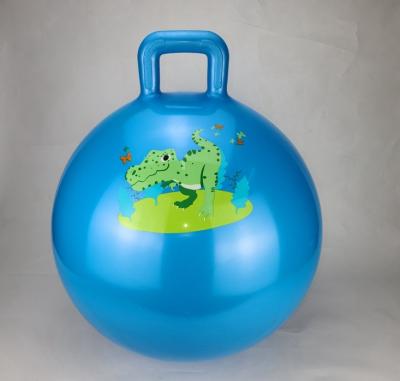 China Inflatable Blue Toy 45cm Hopper Ball for sale