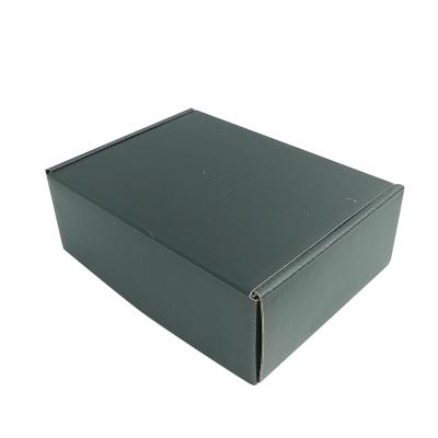 China Recyclable Hot Sale Black Corrugated Cardboard Paper Box Mailer Box for sale